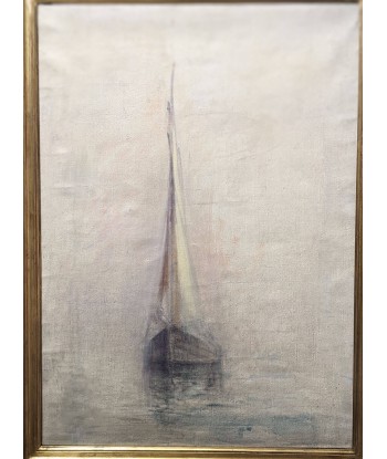 Georges Ricard-Cordingley (1873-1939) bateau dans la brume circa 1910 Les magasins à Paris