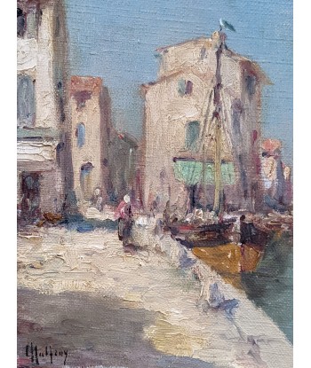 Charles MALFROY (1862-1939) l’ile de Martigues vers 1900 Les magasins à Paris et en Île-de-France