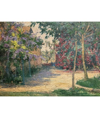 Alphonse MAZARD (1865-1939) le jardin fleuri vers 1910 meilleur choix