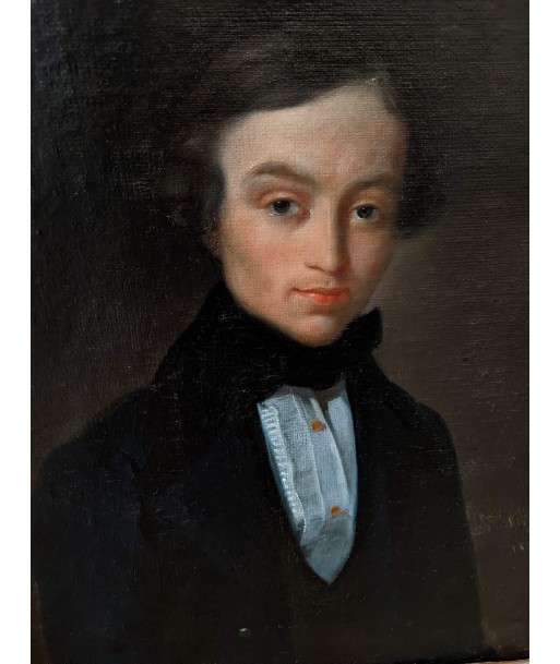 Ecole française portrait homme de qualité 1839 votre