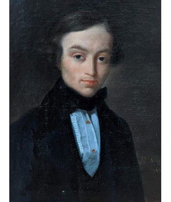 Ecole française portrait homme de qualité 1839 votre