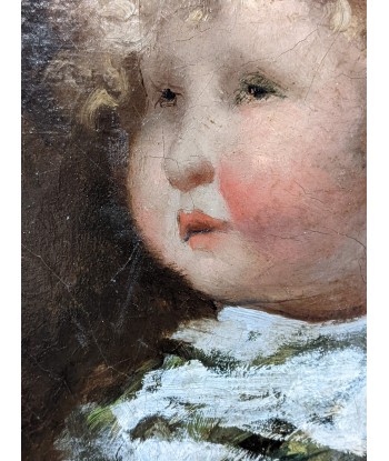 Jacques JOBBÉ-DUVAL (1854-1947) attribué à portrait enfant circa 1877 vente chaude votre 