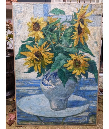 Alphonse MAZARD (1865-1939) attribué à « les tournesols » circa 1900 Vous souhaitez 