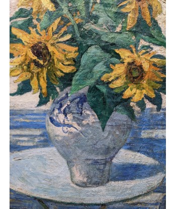 Alphonse MAZARD (1865-1939) attribué à « les tournesols » circa 1900 Vous souhaitez 