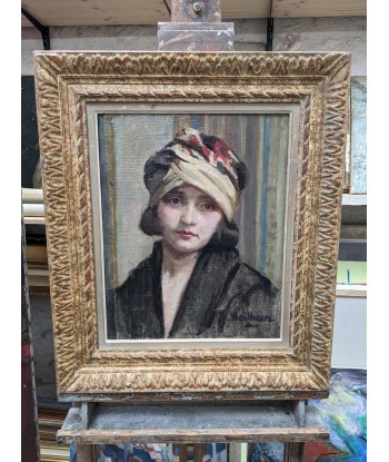 Renée SEILHEAN (1897-1990) jeune femme au turban vers 1926 2023