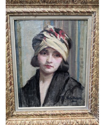 Renée SEILHEAN (1897-1990) jeune femme au turban vers 1926 2023