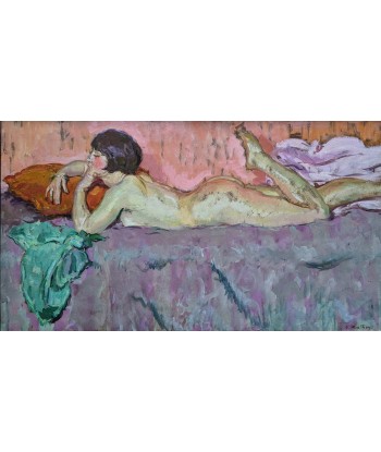 Jacques MATHEY (1883-1973) Femme allongée circa 1925 à prix réduit toute l'année