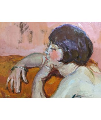 Jacques MATHEY (1883-1973) Femme allongée circa 1925 à prix réduit toute l'année