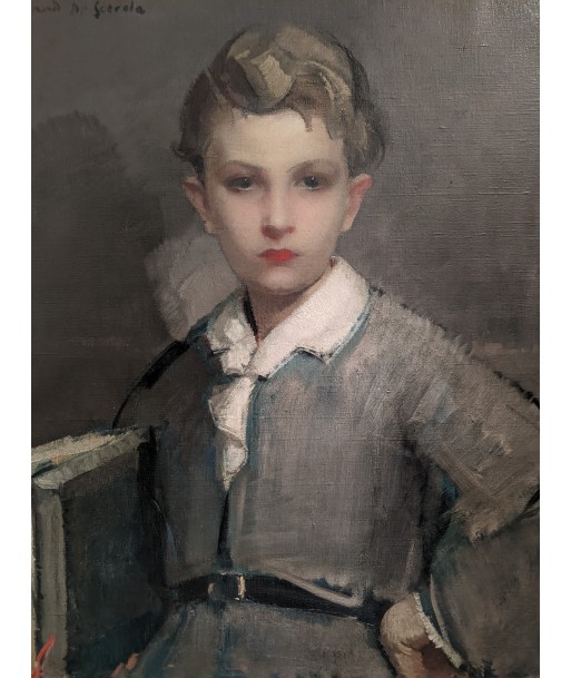 Lucien-Victor Guirand de Scévola (1871-1950) portrait enfant circa 1945 l'achat 