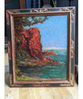 Charles Henri Gaston DAGNAC-RIVIÈRE (1865-1945) Corniche d’Esterel vers 1920 acheter