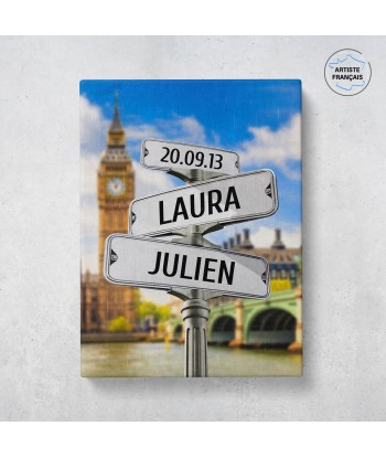 Tableau personnalisé couple, Mariage, Londres JUSQU'A -70%! 