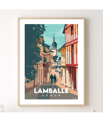 Affiche "Lamballe-Armor" sélection de produits